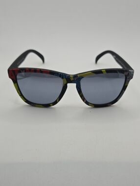 Goodr POW! BAM! Thank You Batman! Comic Print Sunglasses with Grey Lenses